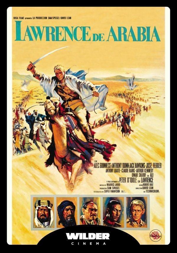 Caratula LAWRENCE DE ARABIA (1962)