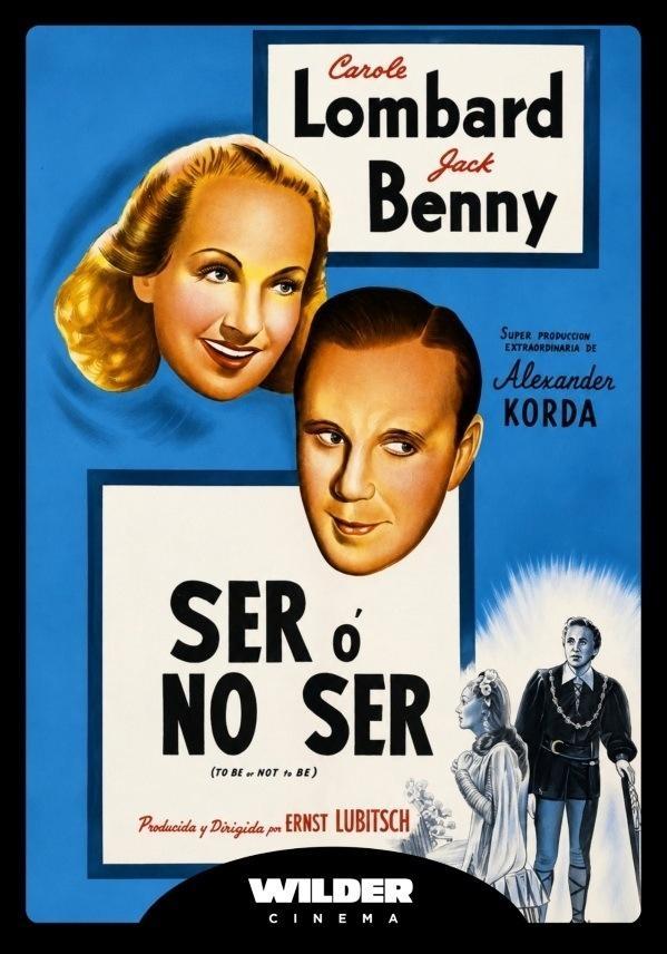 Caratula SER O NO SER - WILDER CINEMA