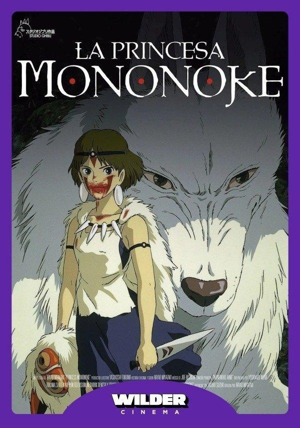 Caratula LA PRINCESA MONONOKE - WILDER CINEMA
